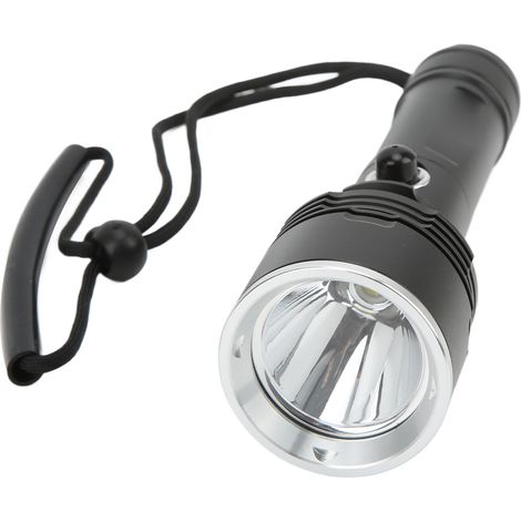 Phare de plongée 1500LM IPX8 étanche XHP70 lampe torche sous-marine avec verre trempé, pour plongée sous-marine (1/5)