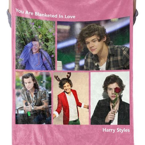 BL602H Couverture standard personnalisée avec célébrité - Harry Styles 150200cm (1/5)