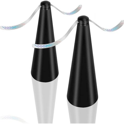 AGE Ventilateur Anti-Mouche, Lot de 2 répulsifs Anti-moustiques sans Utiliser de Produits Chimiques, pour éloigner Les Mouches et Les Insectes de la Nourriture, pour Camping Salle à Manger Jardin (Noi (1/5)