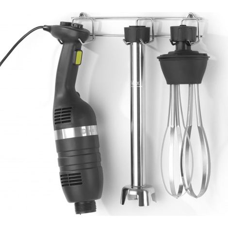 Mixeur plongeant 2 en 1 avec fouet et support Kitchen Line 350 W - Hendi 222393 (1/5)