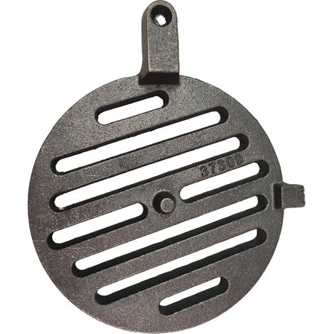 Grille à cendres pour poêles à cheminée Typ 10182 de Wamsler - fonte - dimensions d'encastrement parfaitement adaptées