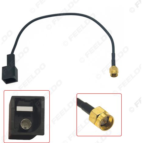 Compatible avec le câble adaptateur HFC-III mâle vers SMA mâle pour antenne GPS d'origine Toyota/Lexus