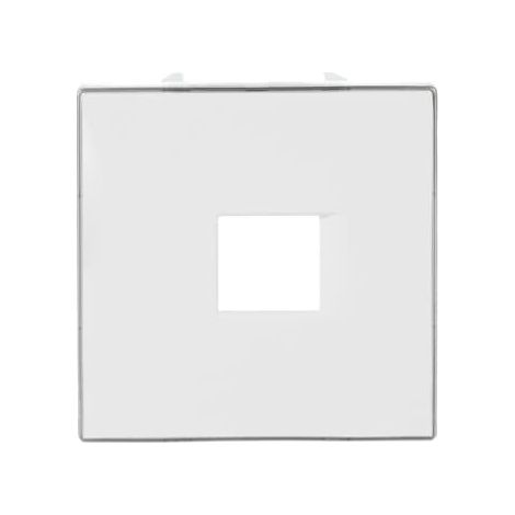 Tapa toma de teléfono/informática Serie Sky de Niessen  Blanco (1/4)