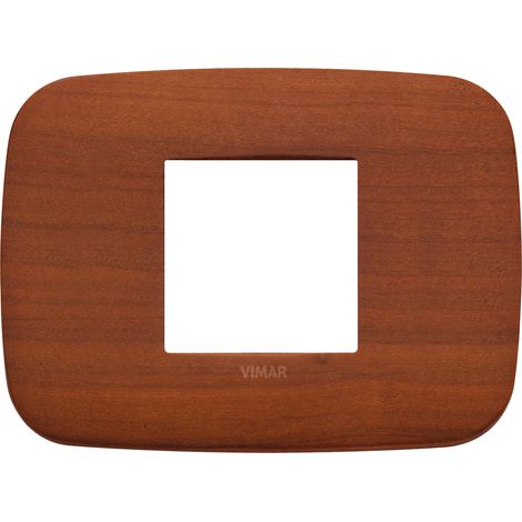VIMAR - 19682.52 Placca Round 2M centrali ciliegio
