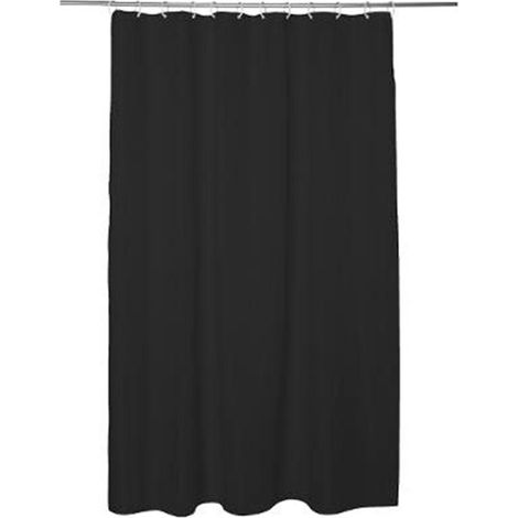 Rideau de Douche Modern 180x200cm Charbon (1/3)