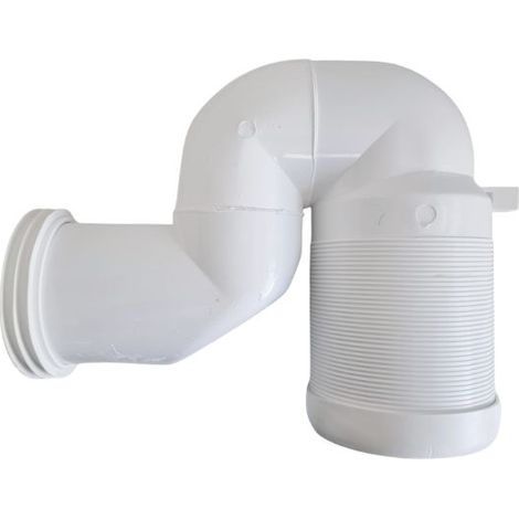 Curva Tecnica Regolabile da cm 16 a 19 per Wc di Ceramica