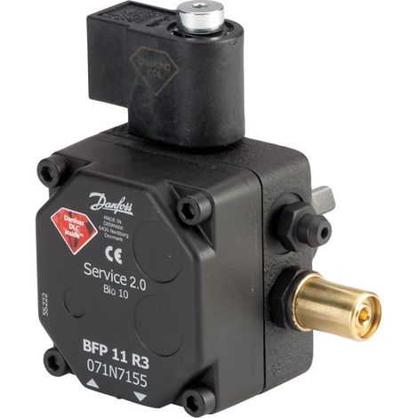 Danfoss Ölbrennerpumpe BFP 11 R 3 mit Magnetventil, Drehrichtung rechts, 24 l/h