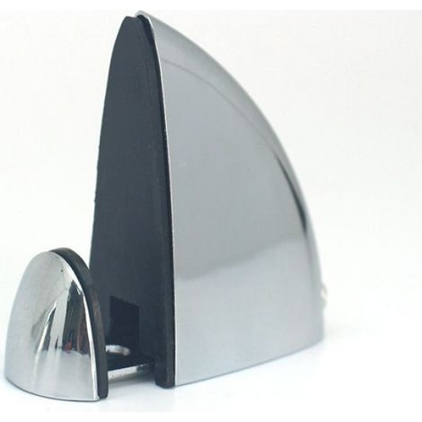 Pince Pour Etagere Verre - Serrage Réglable 3 À 16 Mm - Support Bois Forme Bouche De Poisson - Lot De 10 Pièces (1/5)