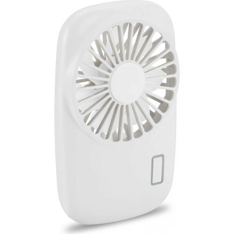 Filiyano-Ventilateur portable mini puissant et compact, vitesse réglable, rechargeable par USB, pour enfants, femmes et hommes - Blanc (1/5)