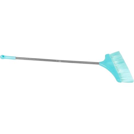 Balai en acier inoxydable avec long manche amovible , flexible et doux pour les sols , adapté à une (1/5)