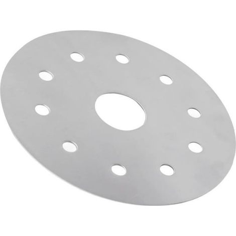 Adaptateur Induction-Diffuseur de chaleur - Plaque en acier inoxydable - 13.8CM - Antirouille - Réutilisable (1/4)
