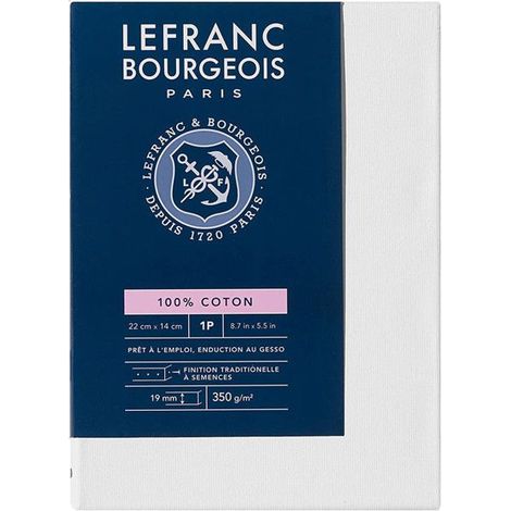 Châssis coton Qualité classique 1P/22x14cm - Lefranc Bourgeois (1/2)