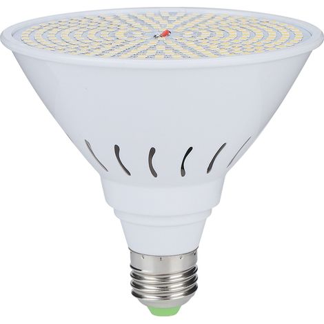 Decdeal E27 10W 290LED puce jardin plantes de serre lumière de croissance pour fleurs en pot 85V-265V
