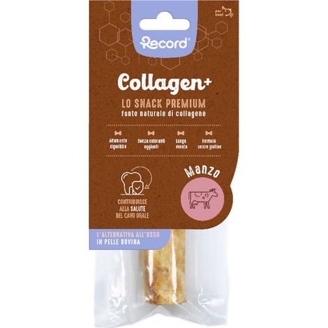 Collagen più 1 Rinderstamm für Hunde 12 Packungen á 50 g. - M/L (1/2)