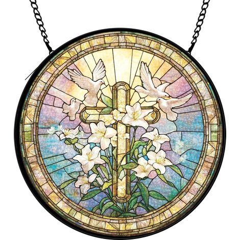 9 cm Attrape-soleil fleurs oiseaux papillons en verre coloré, décoration intérieure, cadeau pour femme (1/5)