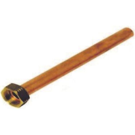 Ferroli Raccordo Rame Dritto Per Caldaie 18x180 DADO 3/4