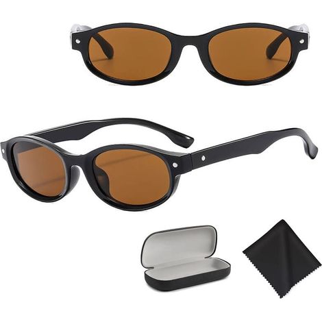 Gafas de ordenador ultraligeras de titanio transparente con filtro de luz azul, montura media TN824B (1/5)