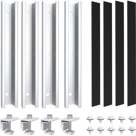 NuaSol Fijación de tejado chapa trapezoidal para paneles solares fotovoltaicos (1/5)