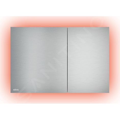 Alca Flat - Commande affleurante, avec rétro-éclairage arc-en-ciel, alunox matt AIR LIGHT R (1/2)