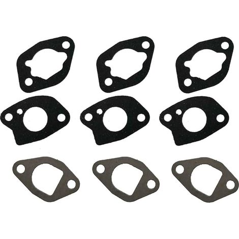 Lot de 3 joints de carburateur pour moteur générateur de courant Swisskraft Apex Honda Fuxtec Loncin GX Lifan Subaru Robin Moteur à essence 4 temps