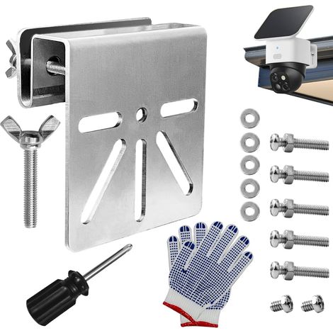 1 Support de montage en acier inoxydable pour caméra dôme, universel, résistant aux intempéries, extérieur (1/5)