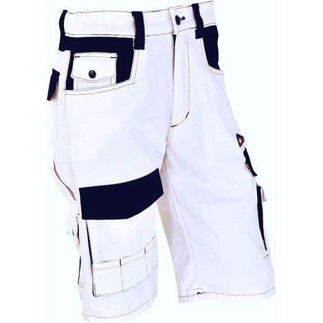 Bermuda Blanc Elite Confort Et Durabilité Pro - Vepro