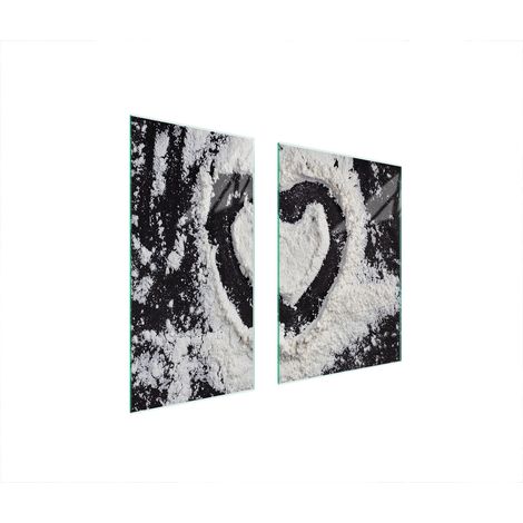 Glasschutzplatte Board 75x52 Herz (1/5)