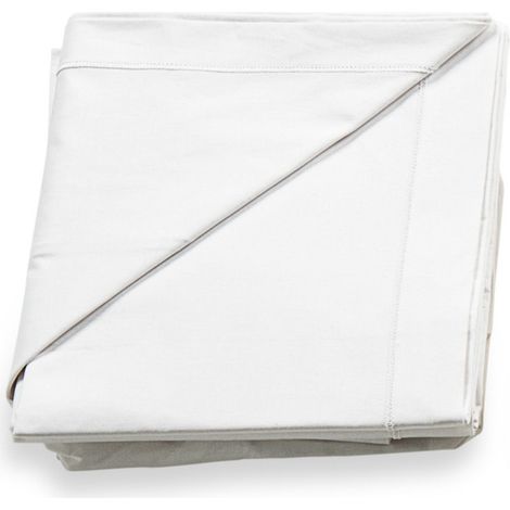 Italbaby Set Lenzuola per Culla Tinta Unita Bianco 100 Cotone 3 Pz