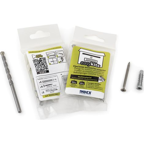 EASYKIT FISSAGGI ACCESSORI ESTERNI EKMULFAE ( 12 pz.)