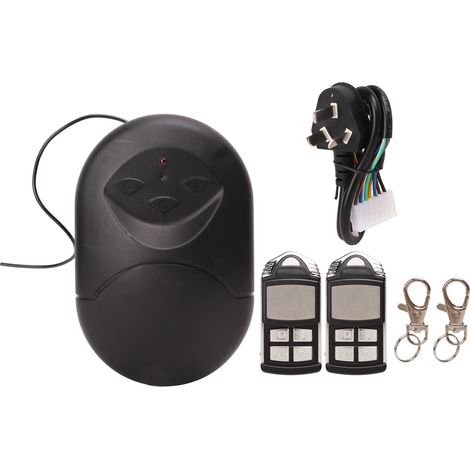 Ortviai Télécommande sans fil 433 MHz pour portail, volet roulant et porte de garage – Récepteur intégré avec piles incluses (1/5)