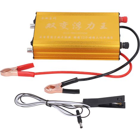12000-W-Batteriebooster, Aluminiumlegierung, zweistufig, energiesparend, Wechselrichter, 12 V