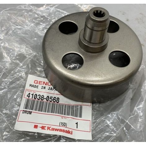 Campana de embrague para desbrozadora KBH45 KBH48 ORIGINAL KAWASAKI 41038-0568