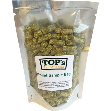 Cibo per pappagalli TOP Mini Pellets - Granulato organico Top per tutte le specie di pappagalli 57 g - CAMPIONE (1/3)