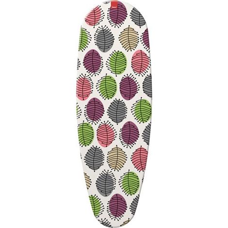 Funda de plancha 130x43cm algodón aluminio estampado a juego - Rayen