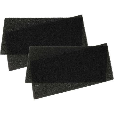 vhbw 4x foam filter 40 PPI compatible with Bauknecht Excellence 4580, HP 8522, HP 7422, 9882, 6590, 6580, 8882, 7882 Tumble Dryer