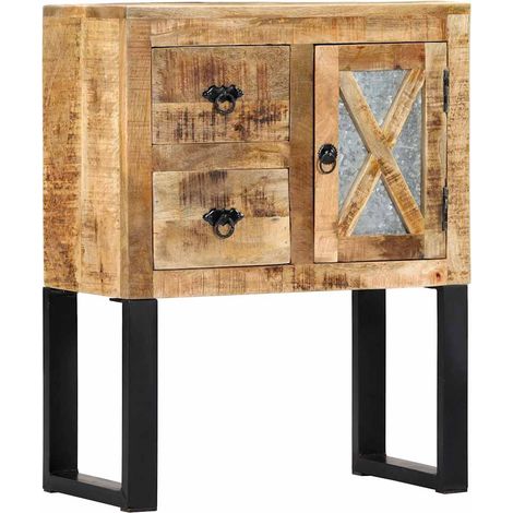 vidaXL Buffet 60x30x76 cm Bois de manguier massif (1/5)