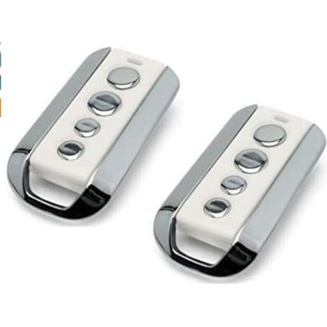 433 MHz Télécommande Portail,4 Canaux Télécommande Porte De Garage Compatible avec Avidsen 104257,114253,104250, 104251, 104350, 654100, 654300(2pcs) (1/5)
