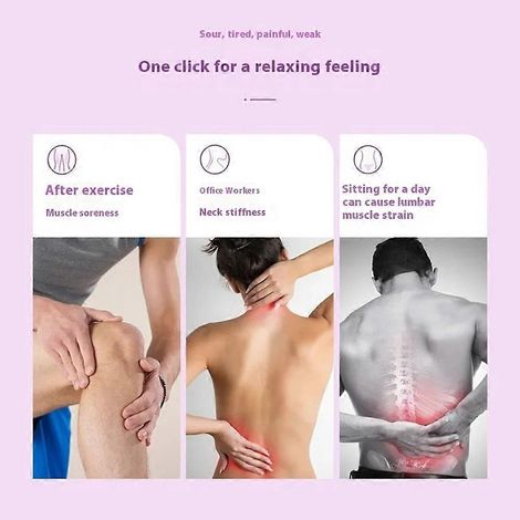 Ensemble de massage musculaire 5 en 1 avec rouleau de massage en mousse pour le yoga, bâton de fitness et balle de massage, adapté à l'entraînement musculaire profond, au Pilates en salle de sport et (1/5)