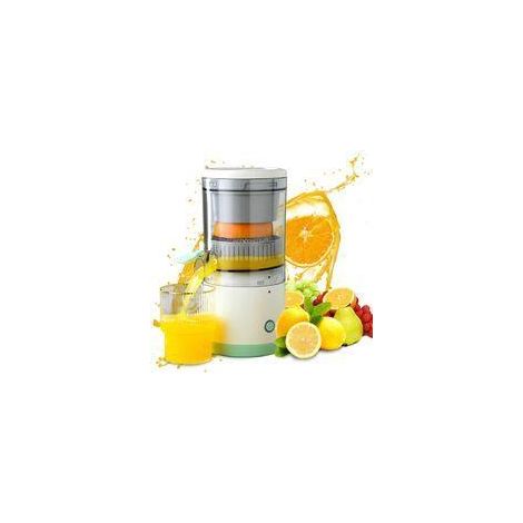 Presse-agrumes électrique multifonctionnelle, extracteur de jus d'orange et de citron à haut rendement, presse-pamplemousse portable, rechargeable par USB et sans fil, idéale pour la cuisine et les vo (1/5)