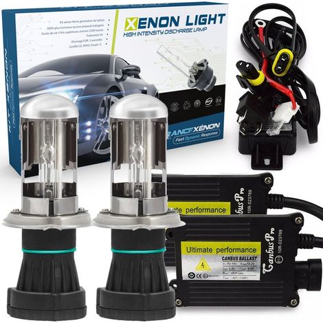 H4-3 bi-xénon - 6000°K - 24V Ballast normal - camion