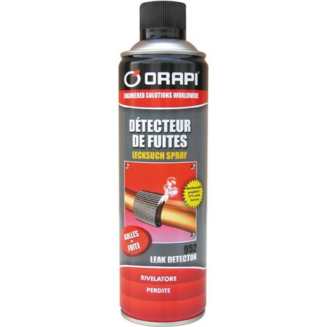 Détecteur de fuite de gaz 650 ml – Détection instantanée – Compatible avec tous les gaz – 4952A4 – Orapi