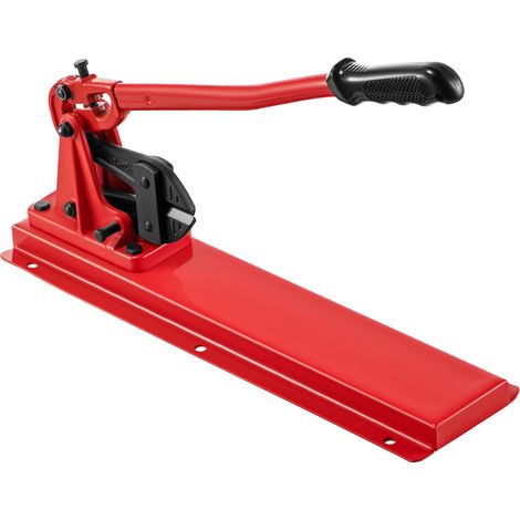 VEVOR Engarzadora de Banco de 61 cm Herramienta de Engarzado Manual de Acero de Aleación con Capacidad de Corte de 9,5 mm para Construcción de Cables, Industria Mecánica, Mantenimiento, Taller, Garaje