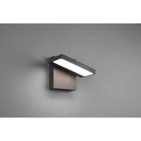 Horton Trio Lighting Aplique Exterior Aluminio Antracita Ajustable IP54 (1/4)