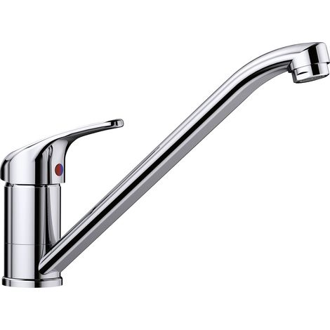 Blanco Küchenarmatur Daras drucklos - schwenkbarer Wasserhahn, verchromt (1/5)