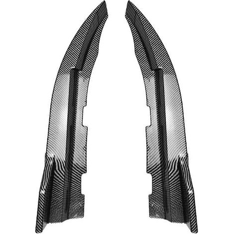 Heckstoßstangenlippe Diffusor Splitter für G26 20+ Kohlefaser--