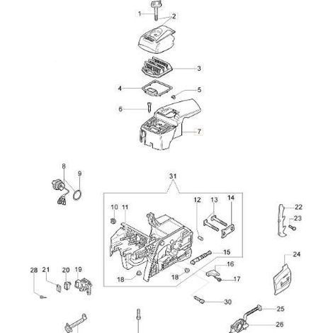 CUBIERTA DE MOTOR ORIGINAL EMAK 50080153R