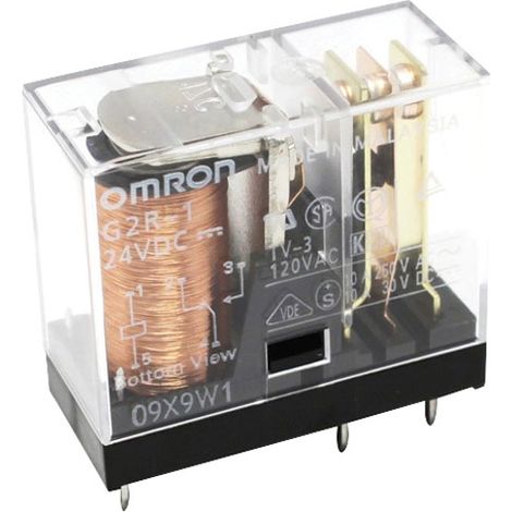 Relais 24vdc 1ct. Offen Standby 16a250vac Omron G2r-1a-e-24dc