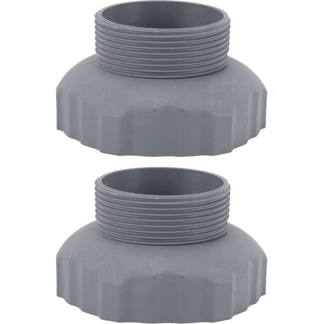 Poolschlauchadapter – Kompatibel mit Intex 11239 Skimmern für Aufstellpools – 2er-Packung aus robustem Kunststoff (1/5)
