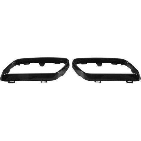 Garnitures de cache d'embout d'échappement pour Mercedes Classe C W206/S206 (AMG Line, 2022+) – finition noir brillant (1/5)