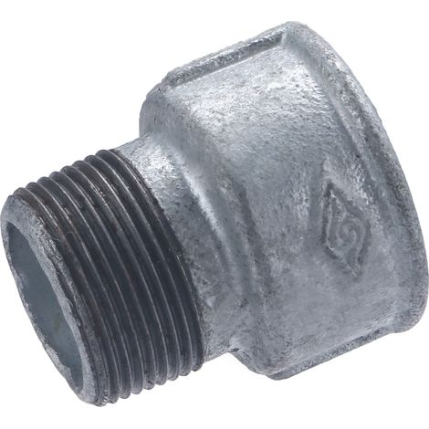 Nipplo galvanizzato femmina - maschio ridotto, F40x49 - M33x42 NOYON & THIEBAULT